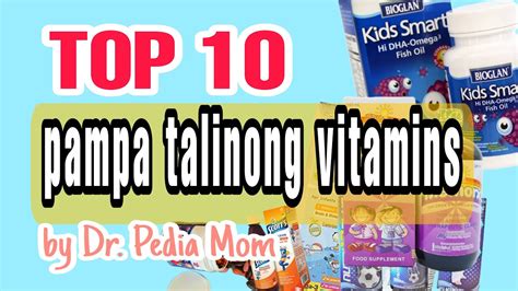 pinainom muna ng bitamina bago patulugin|Vitamins Na Pampatalino: Heto Ang Dapat Ibigay Sa Iyong Anak.